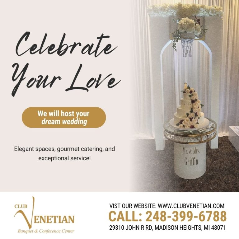 Celebrate Your Dream Wedding at Club Venetian